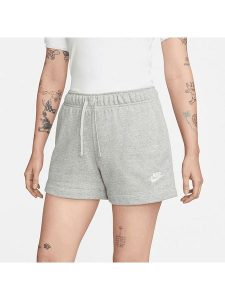 Nike Szorty dresowe w kolorze szarym rozmiar: S. Szare szorty Nike, bez wzorów, z dresówki, z podwyższonym stanem. Za 171,28 zł.
