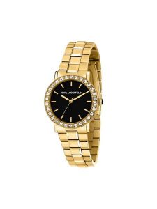 KARL LAGERFELD Zegarek R0553100508 Złoty. Żółte, analogowe zegarki KARL LAGERFELD. Za 799,99 zł.