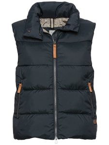 Camel Active Kamizelka pikowana w kolorze czarnym rozmiar: 40. Czarne kamizelki Camel Active, bez wzorów, bez kołnierzyka, bez ramiączek, bez kaptura. Za 191,88 zł.