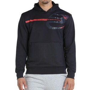 Sweatshirt Bullpadel Baiona. Czarne kurtki BULLPADEL, bez wzorów, bez kaptura. W wyprzedaży za 194,25 zł.
