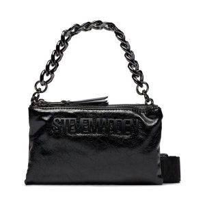 Torebka Steve Madden. Czarne torebki klasyczne Steve Madden, bez wzorów, bez dodatków. Za 259,99 zł.