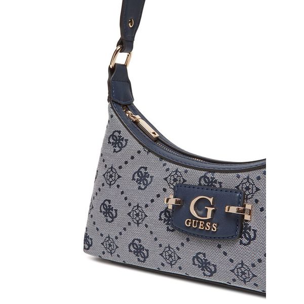 Torebka Guess. Niebieskie torebki klasyczne Guess, z aplikacjami, bez dodatków. Za 339,99 zł.