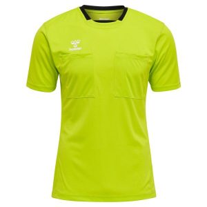 Koszulka Hummel hmlreferee chevron. Zielone bluzki Hummel, s, bez wzorów, z jersey, sportowe, bez kołnierzyka, bez ramiączek. Za 191,30 zł.