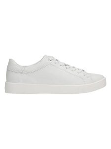 Wojas Skórzane sneakersy w kolorze białym rozmiar: 39. Białe trampki Wojas, bez wzorów, bez zapięcia. Za 320,63 zł.