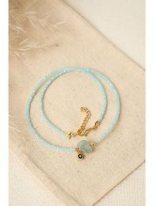 Heliophilia Naszyjnik z elementami ozdobnymi - dł. 42 cm rozmiar: onesize. Żółte naszyjniki Heliophilia, metalowe. Za 39,99 zł.