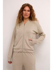 Kaffe Bluza w kolorze beżowym rozmiar: S. Brązowe bluzy Kaffe, s, bez wzorów, bez kaptura. Za 100,99 zł.