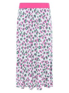 Zwillingsherz Spódnica "Colourful Leo" w kolorze białym rozmiar: S/M. Białe spódnice Zwillingsherz, na co dzień, m, bez wzorów, z wiskozy, maxi. Za 114,17 zł.