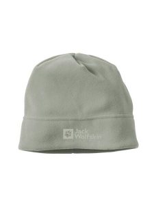 Jack Wolfskin Czapka beanie "Real Stuff" w kolorze miętowym rozmiar: onesize. Zielone czapki Jack Wolfskin, bez wzorów, z materiału. Za 79,21 zł.