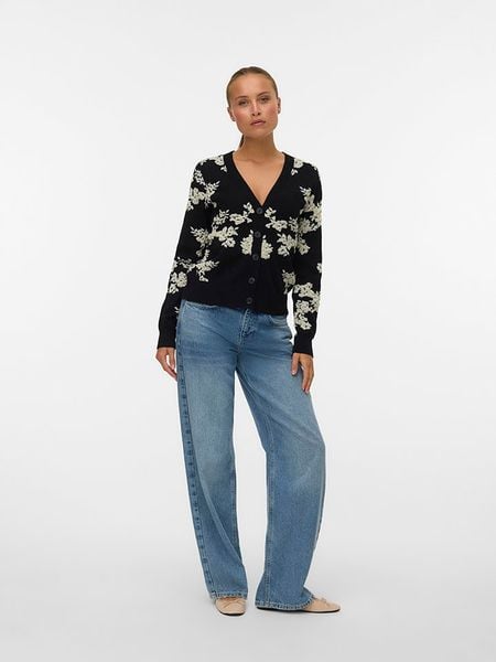 Vero Moda Kardigan w kolorze czarnym rozmiar: XS. Czarne kardigany Vero Moda. Za 87,19 zł.