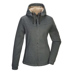 Damski polar Killtec GW 38. Zielone kurtki KILLTEC, bez wzorów, z polaru, bez kaptura. Za 434,50 zł.