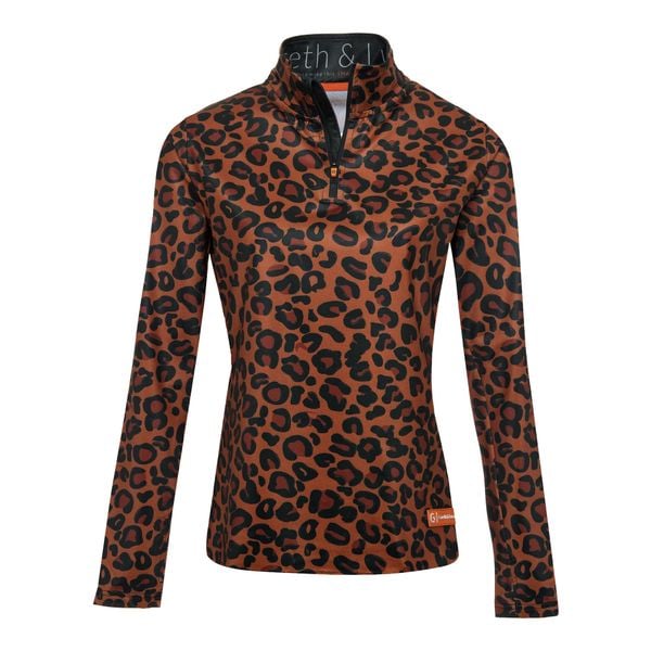 Bluza narciarska Damska Gareth & Lucas The One Hundred and Twenty-One. Brązowe bluzy GARETH & LUCAS, na zimę, bez wzorów, z elastanu, bez kaptura. Za 229,99 zł.