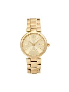 Armani Exchange Zegarek Audelle AX4407 Złoty. Żółte, analogowe zegarki Armani Exchange. Za 889,99 zł.