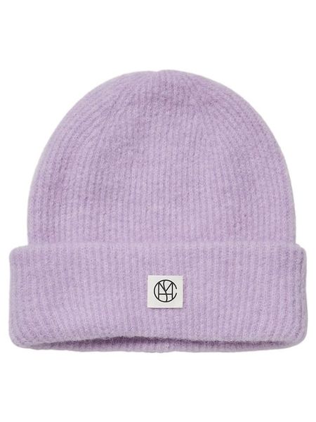 MOSS COPENHAGEN Czapka "Hope" w kolorze fioletowym rozmiar: onesize. Różowe czapki Moss Copenhagen, bez wzorów, z poliamidu. Za 122,45 zł.