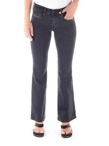 Diesel Clothes Dżinsy "Ebbey" - Skinny fit - w kolorze czarnym rozmiar: W26/L30. Czarne jeansy Diesel Clothes, z aplikacjami. Za 141,19 zł.