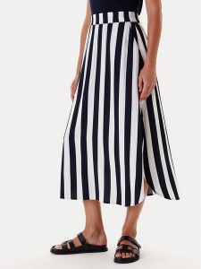 Tatuum Spódnica midi Katia 1 T2510.171 Granatowy Relaxed Fit. Niebieskie spódnice Tatuum, bez wzorów, z wiskozy, midi. Za 209,99 zł.