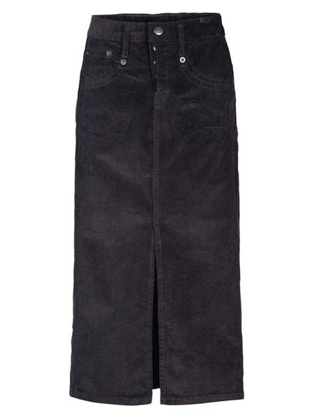 Herrlicher Spódnica sztruksowa w kolorze czarnym rozmiar: W30. Czarne spódnice Herrlicher, na co dzień, bez wzorów, ze sztruksu, klasyczne, maxi. Za 204,48 zł.