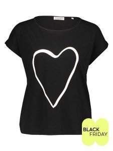 Marc O´Polo Koszulka w kolorze czarnym rozmiar: L. Czarne bluzki l, bez wzorów, z bawełny, bez kołnierzyka, bez ramiączek. Za 86,99 zł.