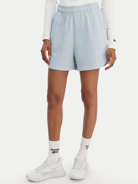 Reebok Szorty sportowe Karin RK25504CCW Błękitny Regular Fit. Niebieskie spodenki sportowe Reebok, xl, bez wzorów, z syntetyku. Za 99,99 zł.