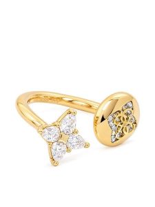 Guess Pierścionek JUBR06 473JW Złoty. Żółte pierścionki Guess, ze stali. Za 249,99 zł.