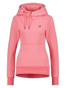 Alife and kickin Bluza "Sarah" w kolorze jasnoróżowym rozmiar: XXL. Różowe bluzy Alife and Kickin, xxl, z aplikacjami, z bawełny, z kapturem. Za 153,45 zł.