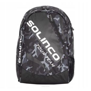 Plecak tenisowy Solinco Tour Backpack Camo. Czarne plecaki SOLINCO. Za 279,00 zł.