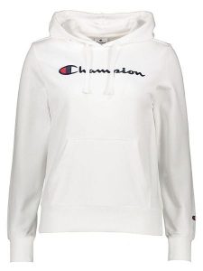 Champion Bluza w kolorze białym rozmiar: M. Białe bluzy Champion, m, bez wzorów, z kapturem. Za 165,99 zł.