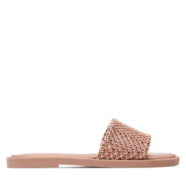 Klapki Tamaris. Czerwone klapki Tamaris, bez wzorów, bez obcasa. Za 179,99 zł.