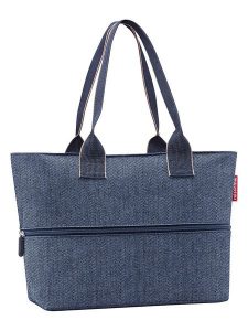 Reisenthel Shopper bag "e1" w kolorze granatowym - 50 x 26,5 x 16,5 cm rozmiar: onesize. Niebieskie shopper bag Reisenthel, bez wzorów, z materiału, na ramię, bez dodatków. Za 113,10 zł.