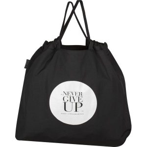Torba składana Never Give Up. Shopper bag marki Healthy Plan by Ann. Za 99,00 zł.