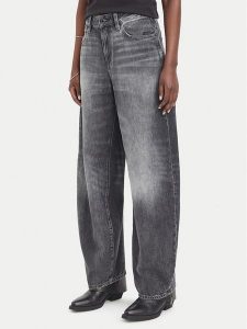 G-STAR Jeansy Barrel 3D D30623-D537 Szary Boyfriend Fit. Szare jeansy G-Star, bez wzorów, z bawełny. Za 509,99 zł.