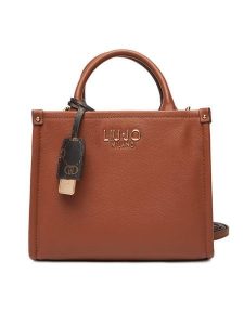 Liu Jo Torebka Esc S Tote AF5192 E0058 Brązowy. Brązowe torebki klasyczne Liu Jo, bez wzorów, ze skóry, bez dodatków. Za 629,99 zł.