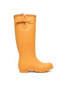 Hunter Kalosze CEO-SJY-T Pomarańczowy. Brązowe kalosze Hunter, bez wzorów, z kauczuku. Za 349,99 zł.