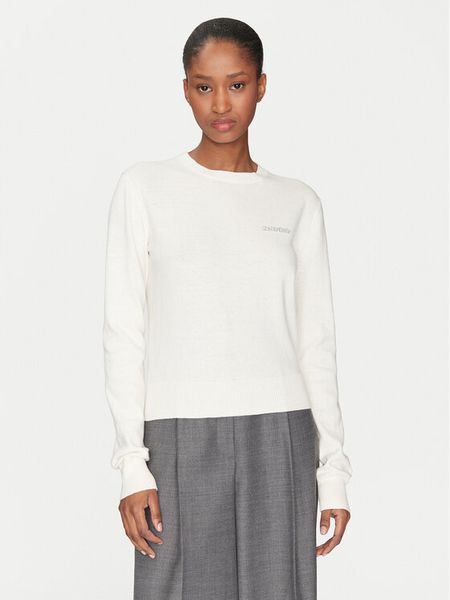 2NDDAY Sweter Lance 2252340408 Écru Regular Fit. Swetry klasyczne 2NDDAY, l, z bawełny, bez kołnierzyka. Za 259,99 zł.