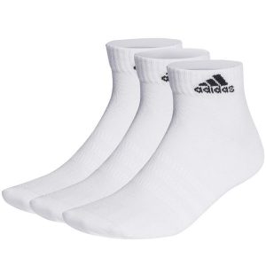 Skarpety adidas Thin and Light Ankle Socks 3P. Białe skarpetki ADIDAS, bez wzorów. Za 50,00 zł.