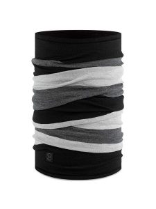 Buff Szal-koło "Merino Move" w kolorze szaro-antracytowym - 70 x 24 cm rozmiar: onesize. Czarne szaliki Buff, bez wzorów, z wełny. Za 83,45 zł.