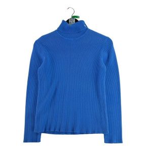 Second life - Sweter z golfem dla kobiet Jasnoniebieski - Stan bardzo dobry. Niebieskie golfy Ralph Lauren, bez wzorów. Za 136,28 zł.