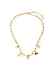 Coach Naszyjnik 37571283 Złoty. Żółte naszyjniki Coach, metalowe. Za 729,99 zł.