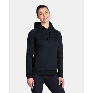 Damska bawełniana bluza z kapturem Kilpi SOHEY-W. Czerwone bluzy Kilpi, l, bez wzorów, z bawełny, z kapturem. Za 174,18 zł.