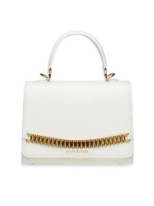 Steve Madden Torebka Bmoment SM13001393-02002-WHG Biały. Białe torebki klasyczne Steve Madden, bez wzorów, ze skóry, bez dodatków. Za 699,99 zł.