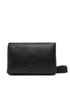 Marella Torebka Baccara 2513511127200 Czarny. Czarne listonoszki Marella, bez wzorów, ze skóry, bez dodatków. Za 489,99 zł.