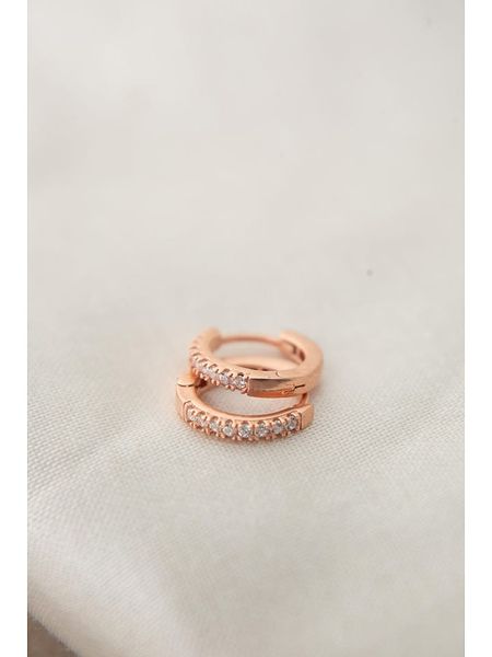 Lodie Silver Kolczyki-kreole z cyrkoniami rozmiar: onesize. Szare kolczyki Lodie Silver, z cyrkonią, srebrne. Za 78,47 zł.