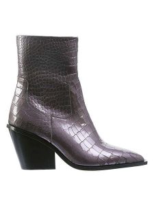 Högl Skórzane botki w kolorze czarnym rozmiar: 39. Czarne botki HÖGL, bez wzorów, ze skóry, bez obcasa, bez zapięcia. Za 594,39 zł.