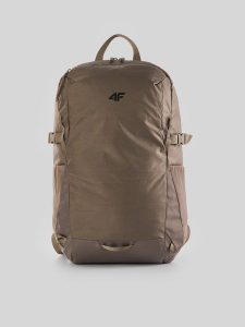 4F Plecak miejski (22 L) z kieszenią na laptop - beżowy Uniwersalny. Brązowe plecaki 4f. Za 199,99 zł.