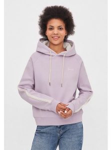 Bench Bluza w kolorze fioletowym rozmiar: 42. Różowe bluzy Bench, bez wzorów, z kapturem. Za 114,17 zł.