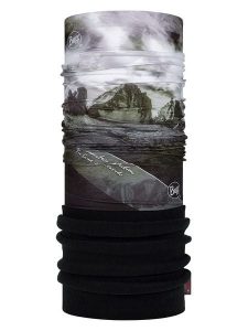 Buff Szal-koło w kolorze szarym rozmiar: onesize. Szare szaliki Buff, bez wzorów, z materiału. Za 113,10 zł.