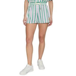 Spodenki damskie Fila sportowe Lassance. Zielone spodenki sportowe Fila, bez wzorów, sportowe. Za 129,99 zł.