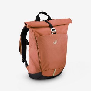 Plecak turystyczny Quechua NH500 Escape Rolltop 16+4 litry. Brązowe plecaki QUECHUA. Za 129,99 zł.