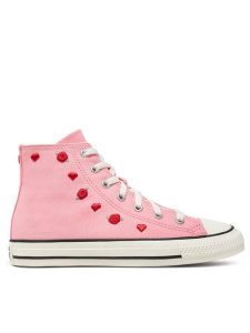 Converse Trampki Chuck Taylor All Star Valentine'S Day A12624C Różowy. Czerwone trampki Converse, bez wzorów, z materiału, bez zapięcia. Za 189,99 zł.