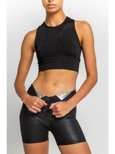 Onamaste Spodenki funkcyjne w kolorze czarnym rozmiar: S/M. Czarne spodenki sportowe Onamaste, m, bez wzorów, z materiału, outdoorowe. Za 65,85 zł.