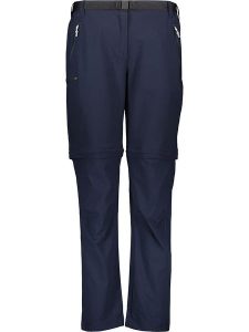 Regatta Spodnie funkcyjne Zipp-Off "Xert III" w kolorze granatowym rozmiar: 38. Niebieskie spodnie dresowe Regatta, bez wzorów, z materiału, outdoorowe. Za 117,73 zł.